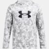 Armour Fleece® hoodie med stort tryckt logo Armour Fleece® hoodie med stort tryckt logo