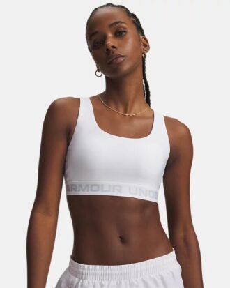 Armour® Mid Crossback Strappy Sport Bra