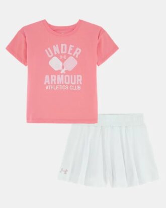 Athletics Club Twofer Little Shorts Set