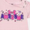 Awesome Logo Newborn Bodysuit & Woven Microfiber Shorts Set Awesome Logo Newborn Bodysuit & Woven Microfiber Shorts Set