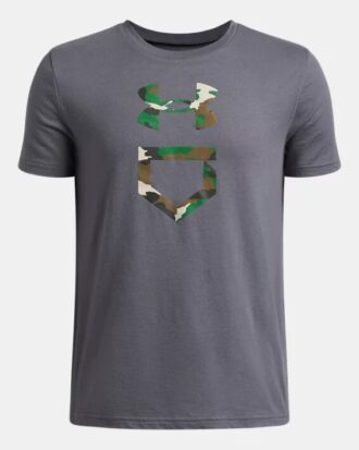 Baseball Camo Plate Short Sleeve Baseball Camo Plate Short Sleeve