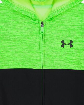 Colorblock-set med liten hoodie med dragkedja