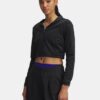 Courtside Dazzle hoodie med hel dragkedja