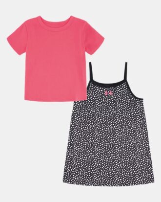Dots Little Baby T-klänningsset