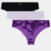 Essential Stretch 3-pack tryckt No Show-stringtrosa