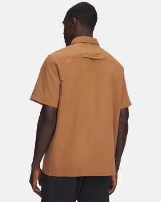 Explor Woven Solid kortärmad