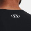 Fast T-shirt med tryck på vänster bröst