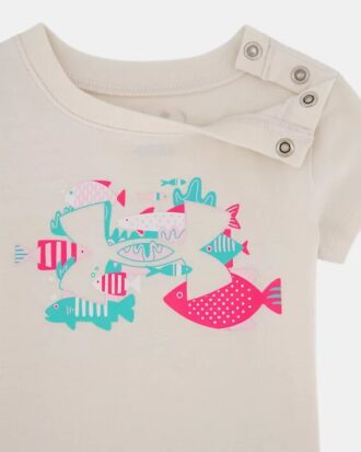 Fish Logo Shorts Set för nyfödda