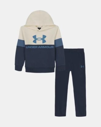 Fleece Colorblock Little Hoodie Set Fleece Colorblock Little Hoodie Set