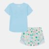 Floral Logo Infant Woven Microfiber Shorts Set Floral Logo Infant Woven Microfiber Shorts Set