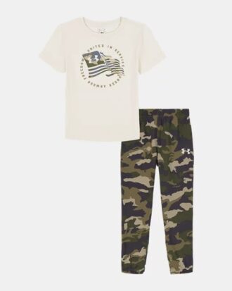 Freedom Flag kortärmad och joggingbyxor för småbarn