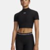 HeatGear® Crop Mock Short Sleeve
