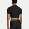 HeatGear® Crop Mock Short Sleeve