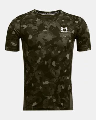 HeatGear®-tryckt kortärmad tröja