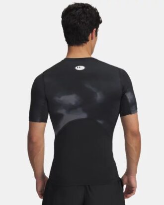 HeatGear®-tryckt kortärmad tröja