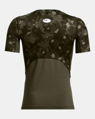 HeatGear®-tryckt kortärmad tröja