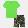 Hyper Tech Printed Little Shorts Set