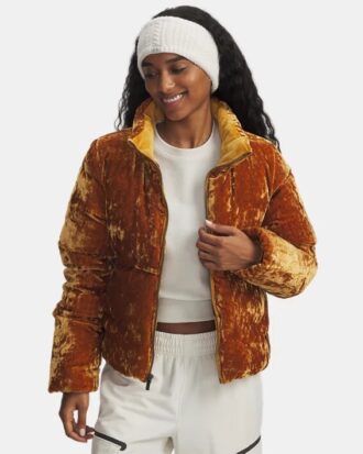 Limitless Down Velvet Puffer Jacket