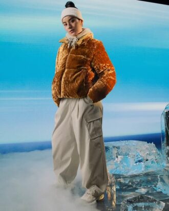 Limitless Down Velvet Puffer Jacket