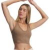 Meridian Suede Effect Sports Bra