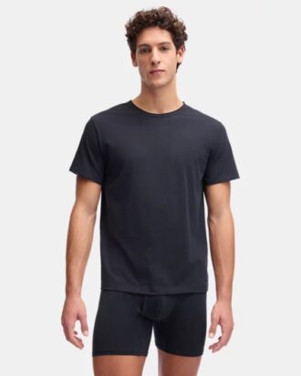 Performance Cotton 2-pack undertröjor med rund hals