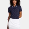 Premier Zip Windowpane Polo