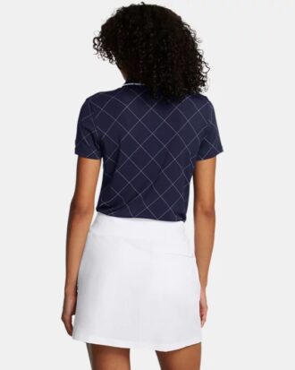 Premier Zip Windowpane Polo