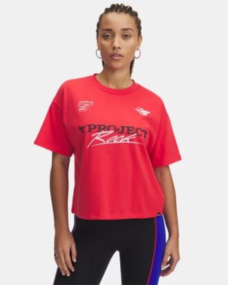 Project Rock Boxy Crop Short Sleeve