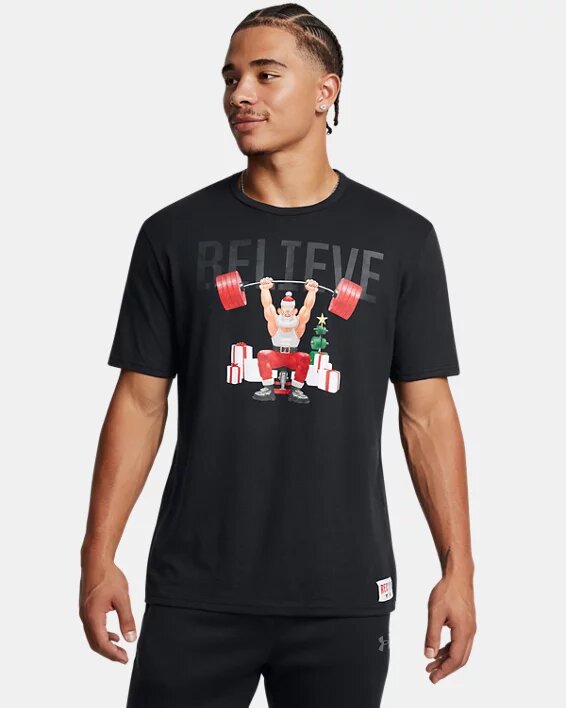 Project Rock Red One Believe T-shirt Project Rock Red One Believe T-shirt