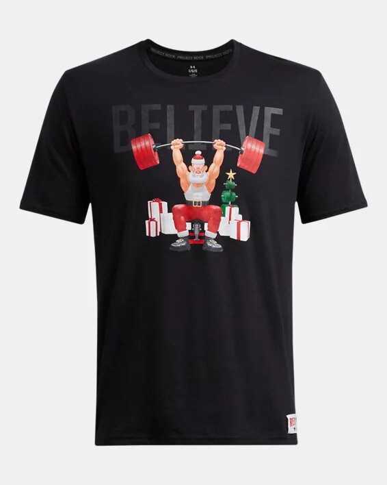 Project Rock Red One Believe T-shirt Project Rock Red One Believe T-shirt