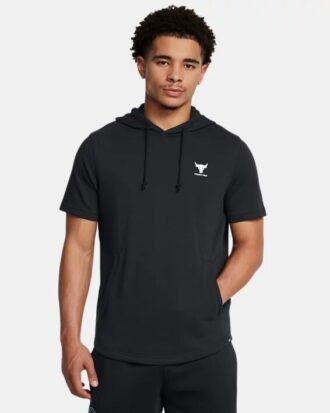 Project Rock Terry kortärmad hoodie
