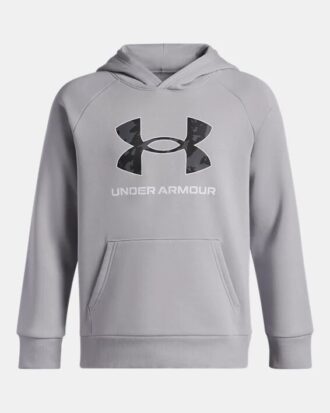 Rival Fleece Big Logo Print Fill Hoodie