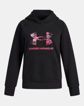 Rival Fleece Big Logo Print Fill Hoodie