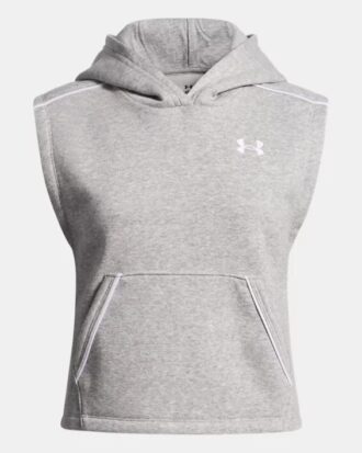 Rival Fleece Piped Sleeveless Hoodie