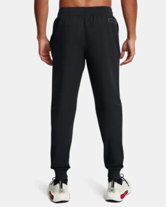 Sportiga vävda joggingbyxor