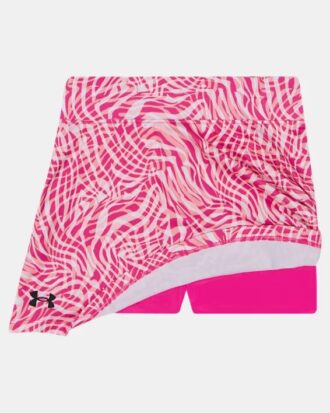 Stretch Little Tank & Skort Set med logotryck