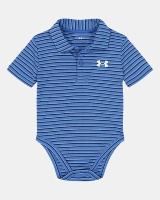 Stripe Polo Newborn Bodysuit