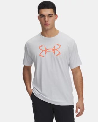 T-shirt med fiskekroklogo