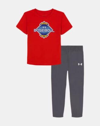 Tech™ Set med kortärmad tröja och joggingbyxor