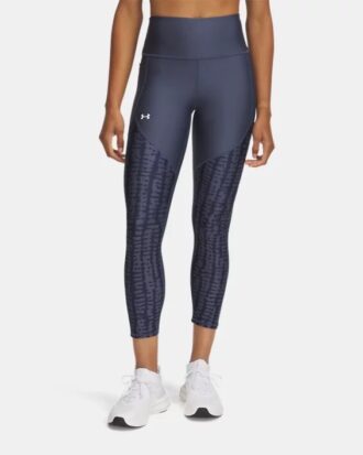 Tech™-tryckta leggings med paneler vid anklarna