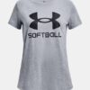 UA Softball Logo Short Sleeve Short Sleeve för flickor