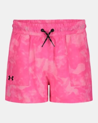 UPF 50+ stretchiga shorts med tryck