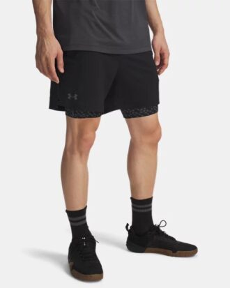 Vanish Woven Printed 2-in-1 Shorts